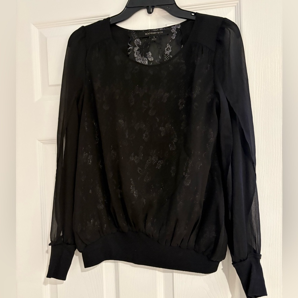 Boundary & Co Black Blouse